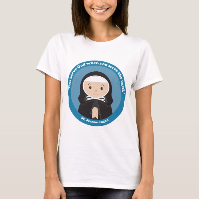 St. Jeanne Jugan T-Shirt (Vorderseite)