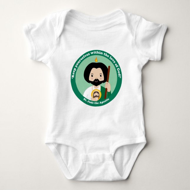 St. Jehuda der Apostel Baby Strampler (Vorderseite)