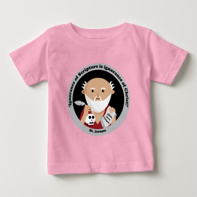 St. Jerome Baby T-shirt (Vorderseite)
