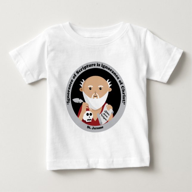 St. Jerome Baby T-shirt (Vorderseite)