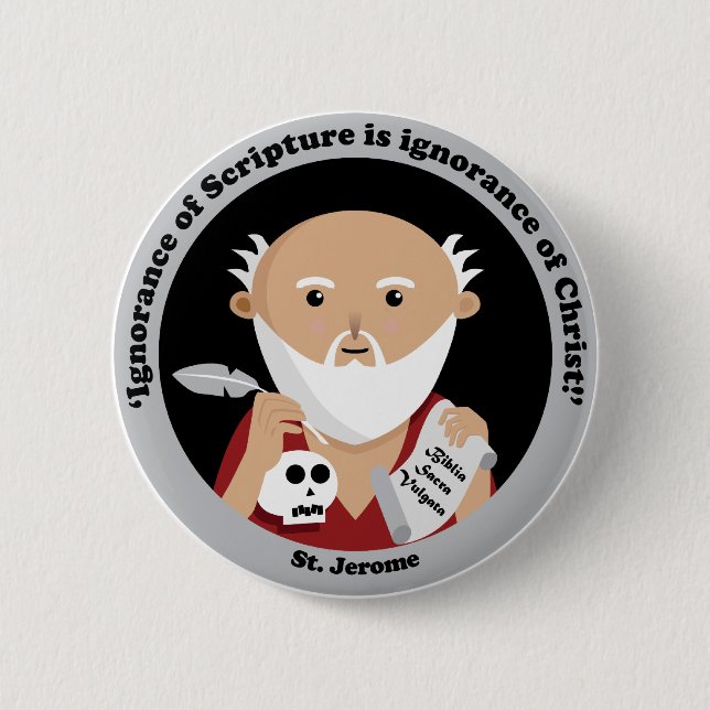 St Jerome Button (Vorderseite)