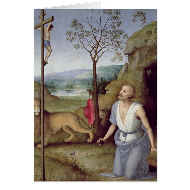 St Jerome in der Wüste, c.1499-1502 (Vorne)