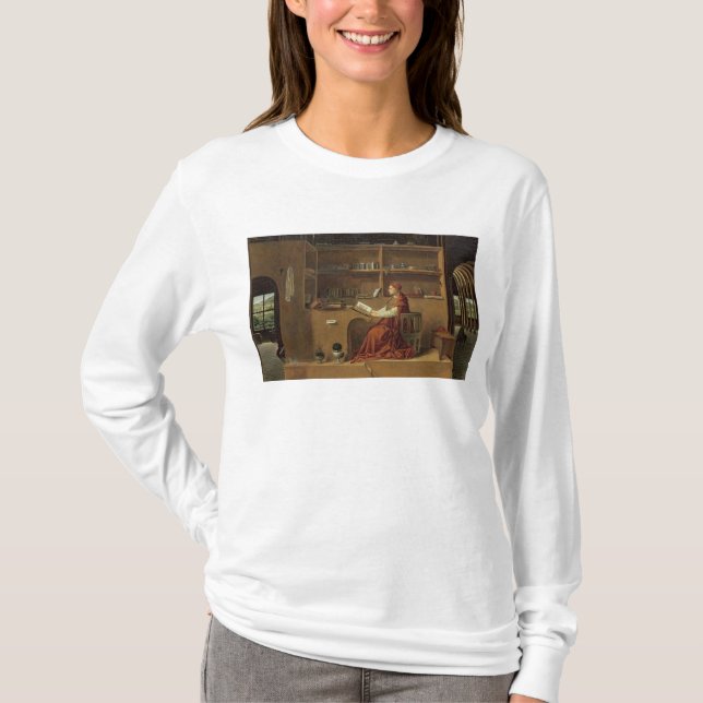 St Jerome in seiner Studie, c.1475 2 T-Shirt (Vorderseite)