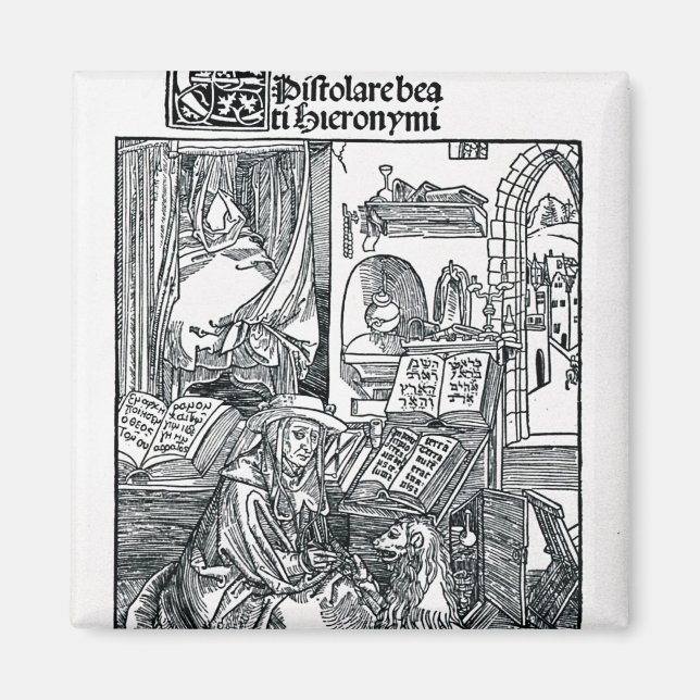 St. Jerome in seiner Studie Magnet (Vorne)