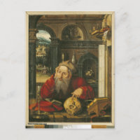 St. Jerome in seiner Studie