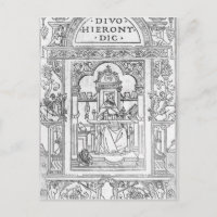 St. Jerome in seiner Studie