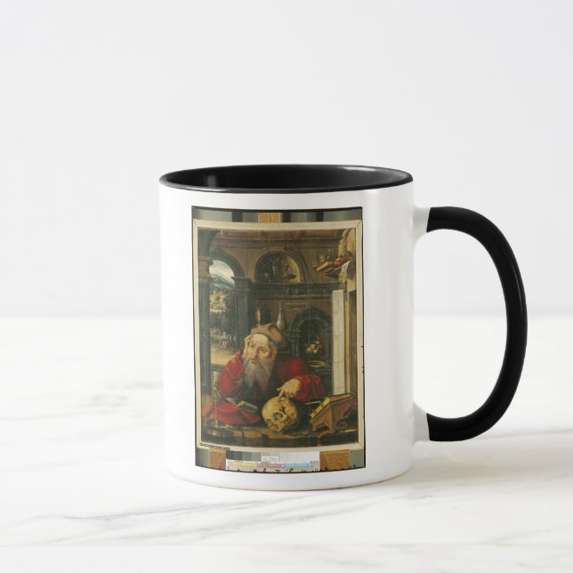St Jerome in seiner Studie Tasse (Rechts)