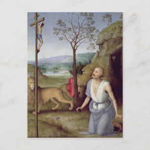 St. Jerome in the Desert, c.1499-1502 Postkarte
