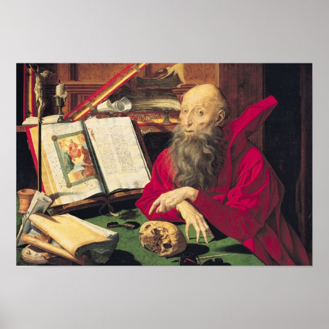 St. Jerome Poster (Vorne)