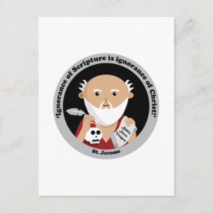 St. Jerome Postkarte