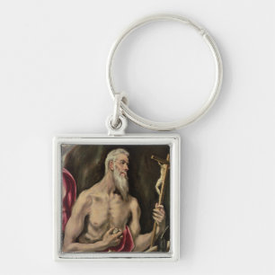 St Jerome Schlüsselanhänger