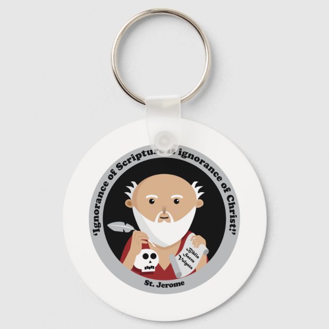 St. Jerome Schlüsselanhänger (Vorderseite)