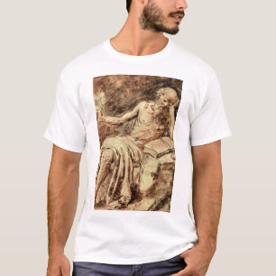 St Jerome Writing', Antonio_Studies des Meisters T-Shirt