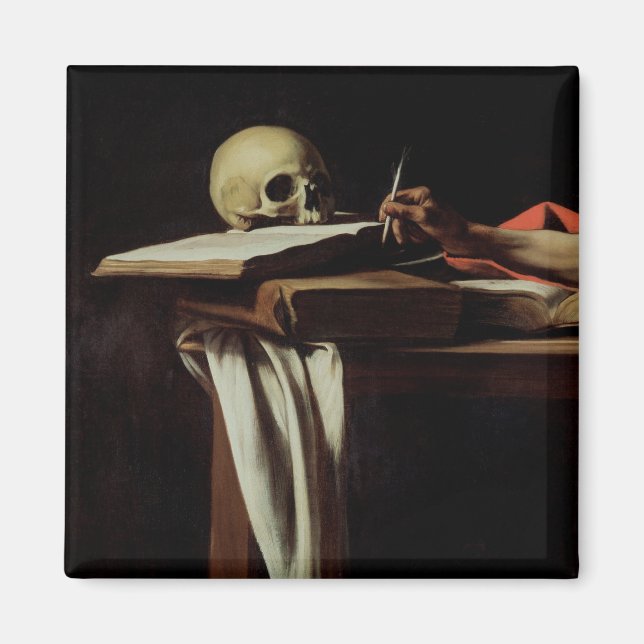 St. Jerome Writing, c. 1604 (Detail: 64911) Magnet (Vorne)