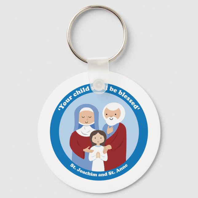 St. Joachim und St. Anne Schlüsselanhänger (Vorderseite)