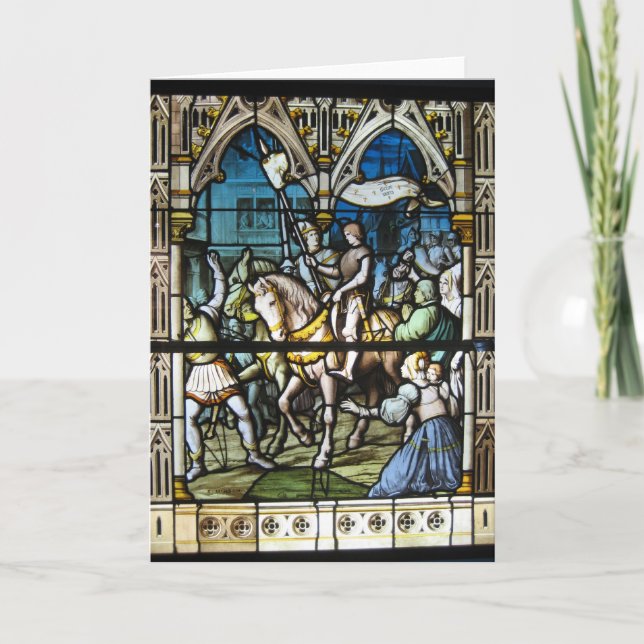 St. Joan in Orleans Karte (Vorderseite)