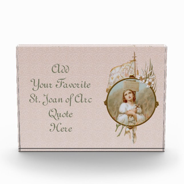 St. Joan of Arc Burning at the Stake (BF 01) Fotoblock (Vorderseite)