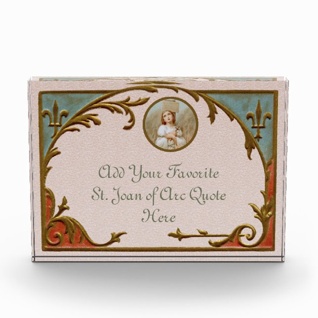 St. Joan of Arc Burning at the Stake (BF 01) Fotoblock (Vorderseite)