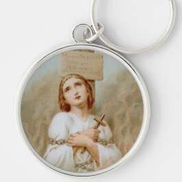 St. Joan of Arc Burning at the Stake (BF 01) Schlüsselanhänger