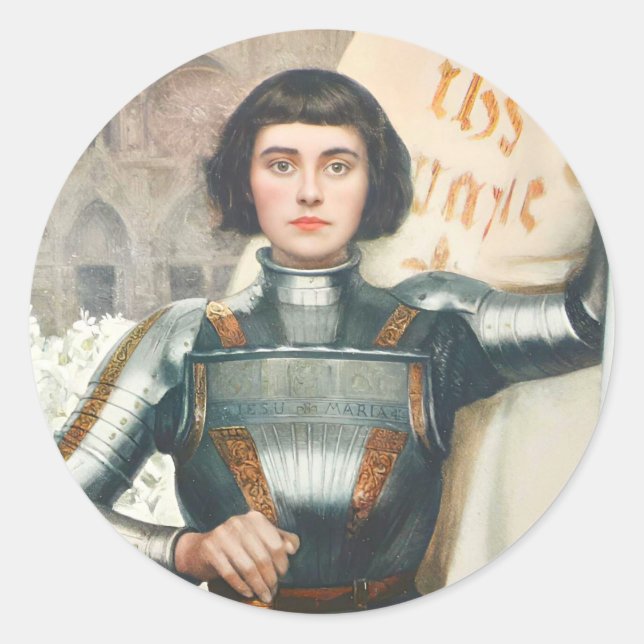St. Joan Of Arc Catholic Stickers  (Vorderseite)