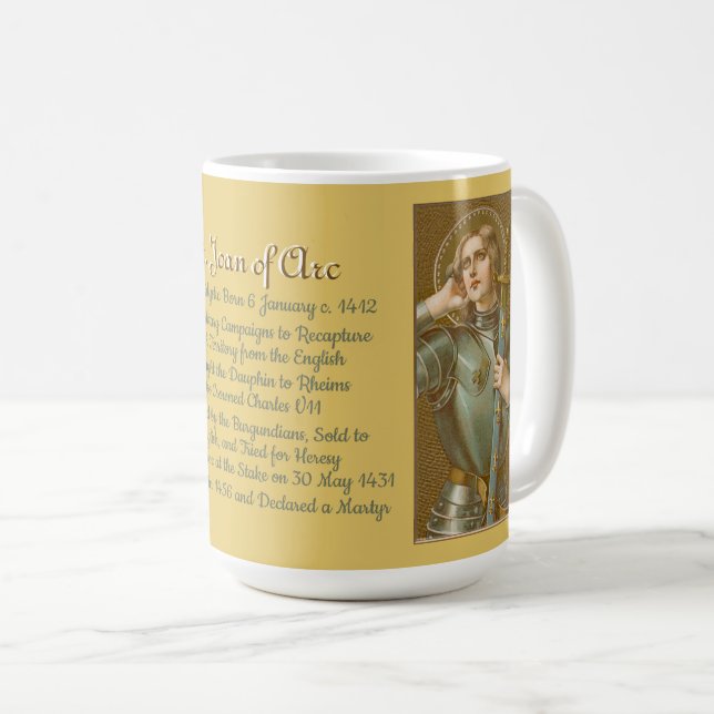 St. Joan of Arc (JM 28) Kaffeetasse (VorderseiteRechts)
