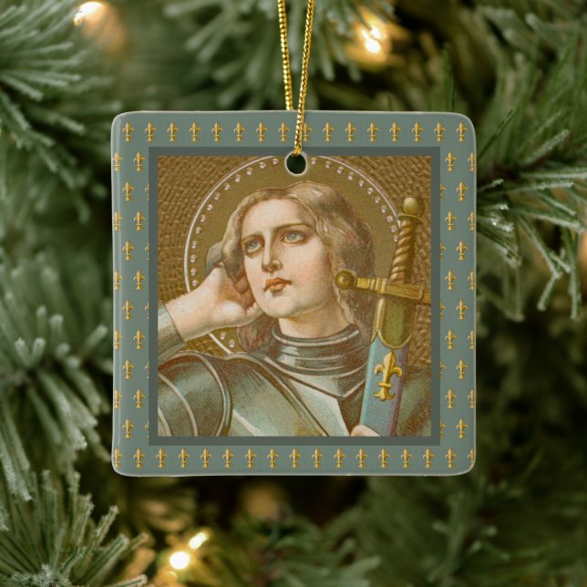 St. Joan of Arc (JM 28) Keramikornament (Baum)