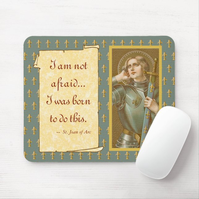 St. Joan of Arc (JM 28) Mousepad (Mit Mouse)