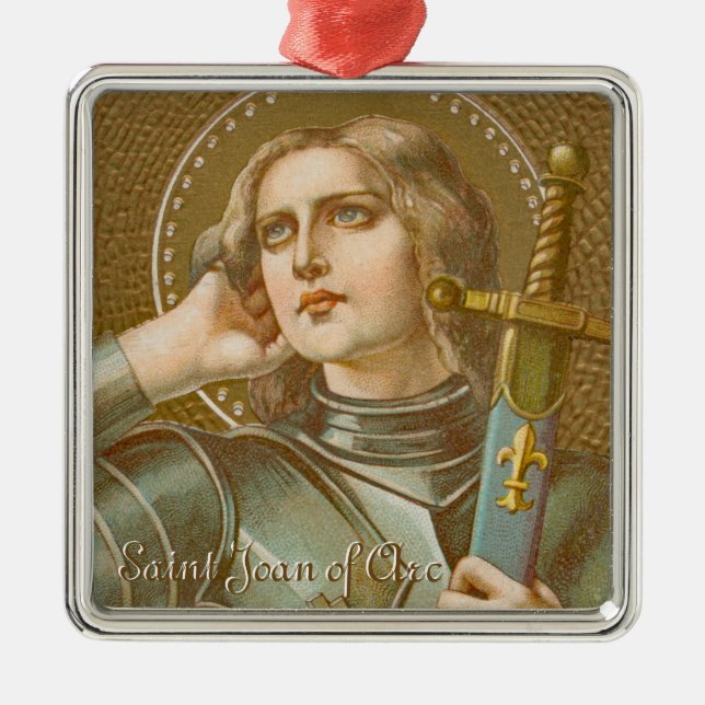 St. Joan of Arc (JM 28) Ornament Aus Metall (Vorne)