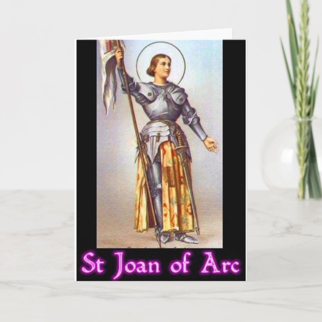 St. Joan of Arc Karte (Vorderseite)