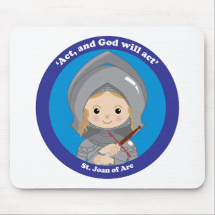 St. Joan of Arc Mousepad