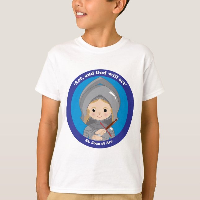St. Joan of Arc T-Shirt (Vorderseite)