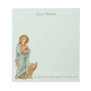 St. Johannes der Evangelist (RLS 07) 5,5"x6" Notizblock
