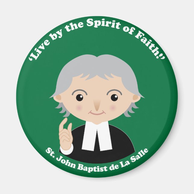 St. John Baptist de La Salle Magnet (Vorne)