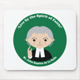 St. John Baptist de La Salle Mousepad