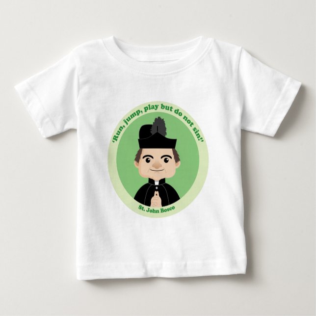 St. John Bosco Baby T-shirt (Vorderseite)