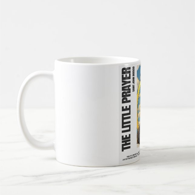 St John Bosco Little Prayer Tasse (Links)