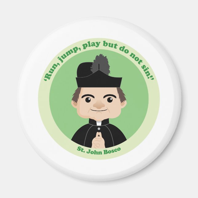 St. John Bosco Magnet (Vorne)