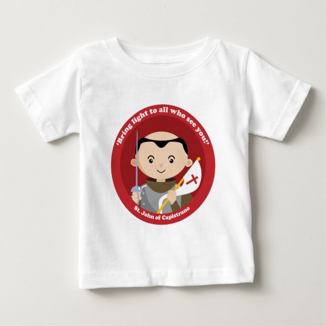 St. John Capistrano Baby T-shirt (Vorderseite)
