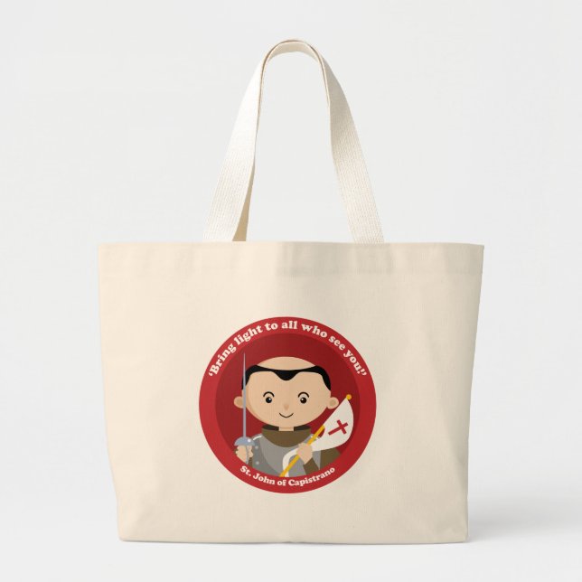 St. John Capistrano Jumbo Stoffbeutel (Vorne)