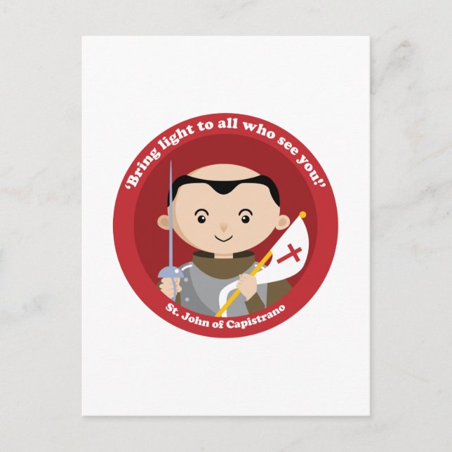 St. John Capistrano Postkarte (Vorderseite)