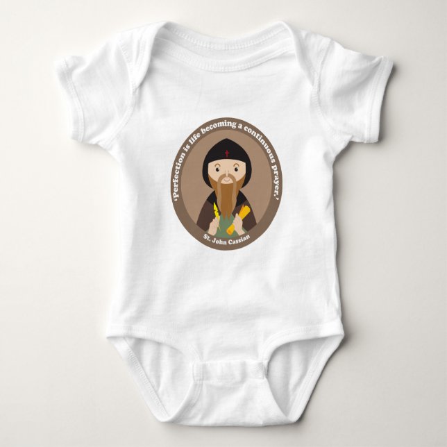 St. John Cassian Baby Strampler (Vorderseite)