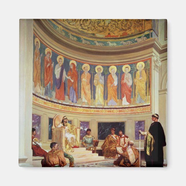 St. John Chrysostom im Exil von Kaiserin Eudoxia Magnet (Vorne)