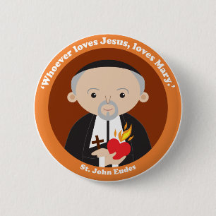 St. John Eudes Button