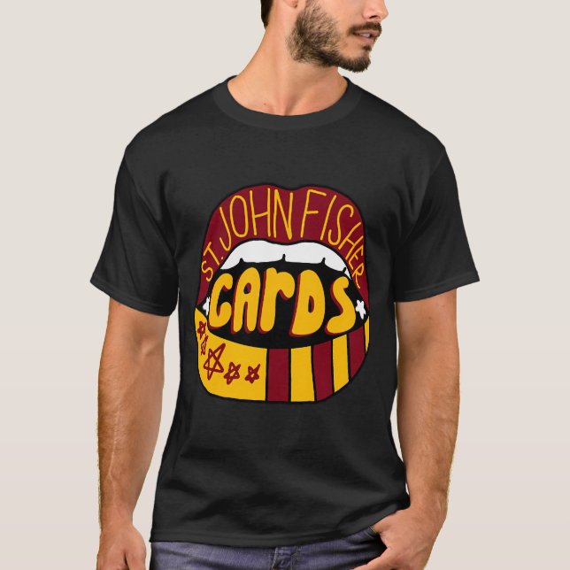 St. John Fisher College Lippen T-Shirt (Vorderseite)