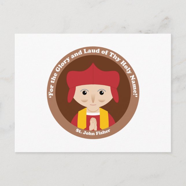 St. John Fisher Postkarte (Vorderseite)