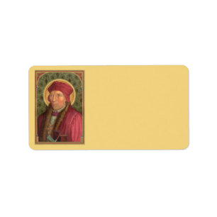 St. John Fisher (SAU 025) Farbig Adressaufkleber