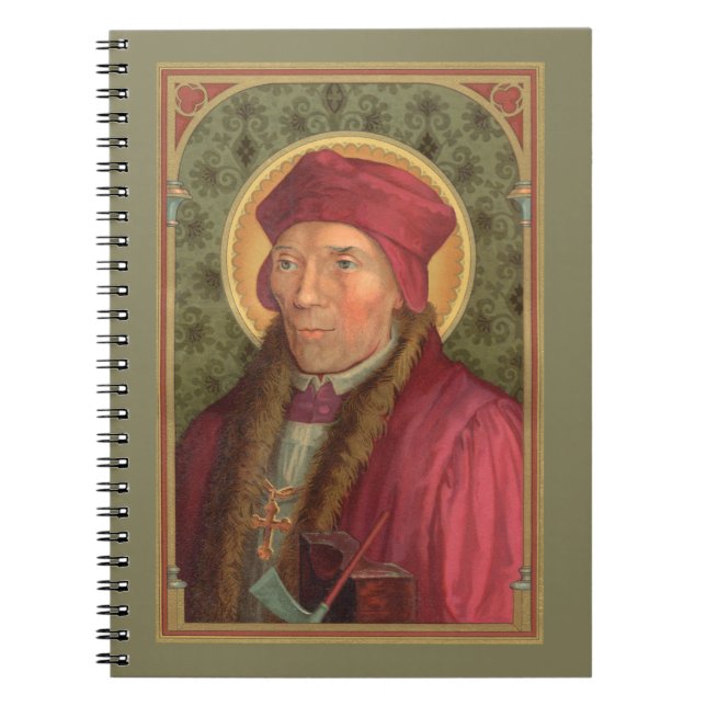 St. John Fisher (SAU 025) Spiral Notebook 1 Notizblock (Vorderseite)