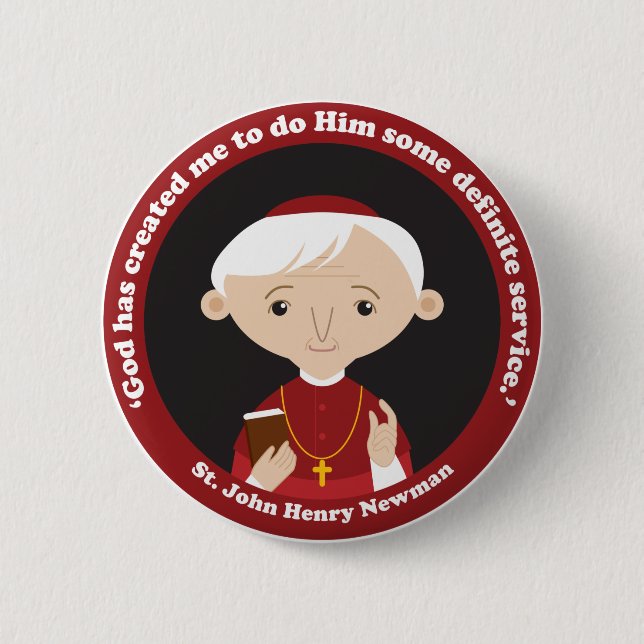 St. John Henry Newman Button (Vorderseite)