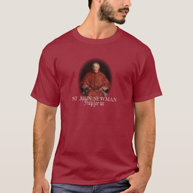 St John Henry Newman Katholic Saint T - Shirt (Vorderseite)