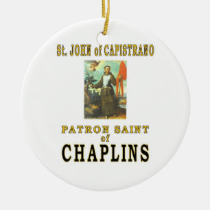 ST JOHN of CAPISTRANO Keramikornament